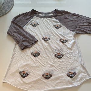 Wildfox Baseball Tee
